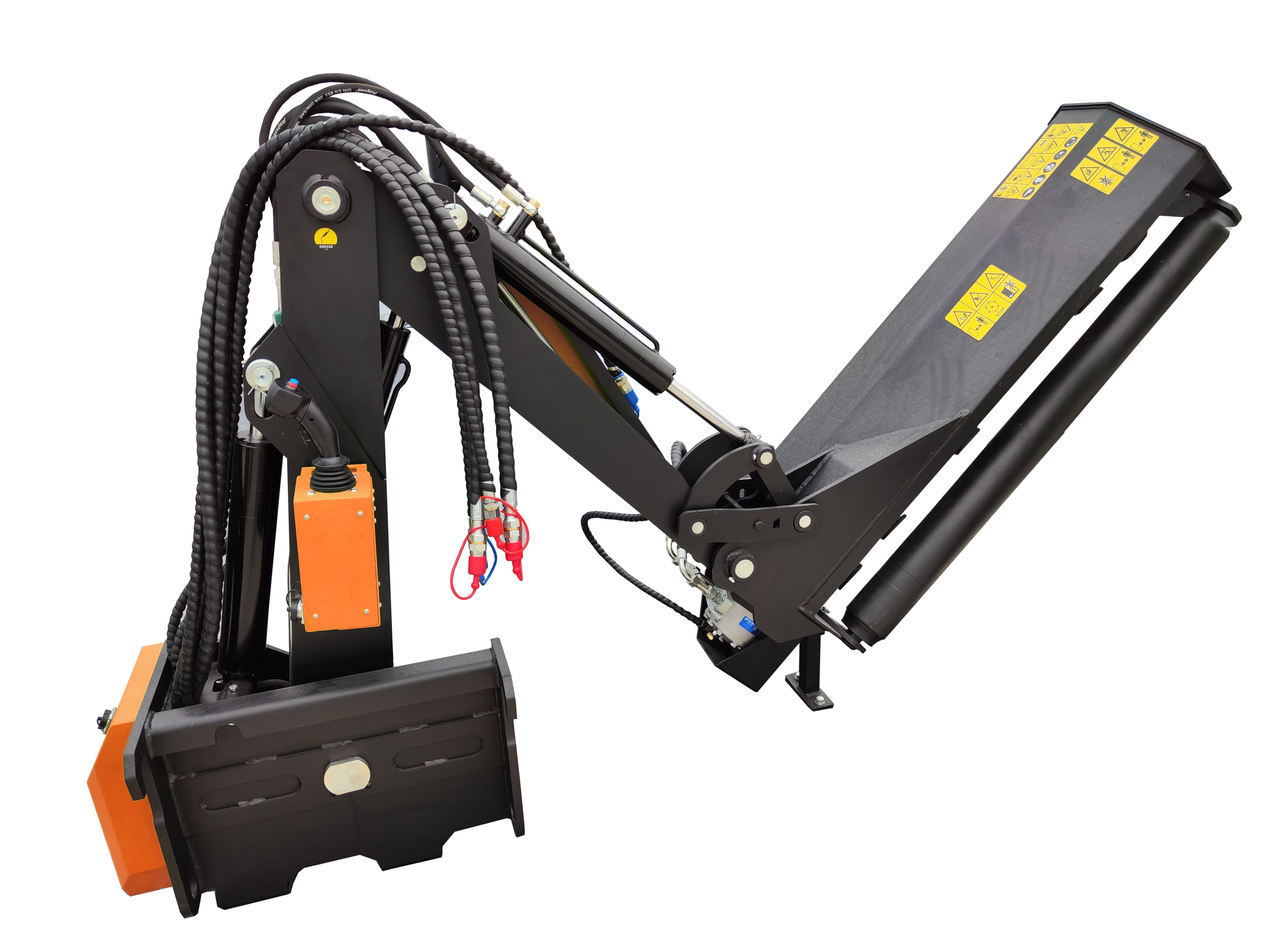 Манипуляторный-мульчер для погрузчика DKM 120 - фото 1