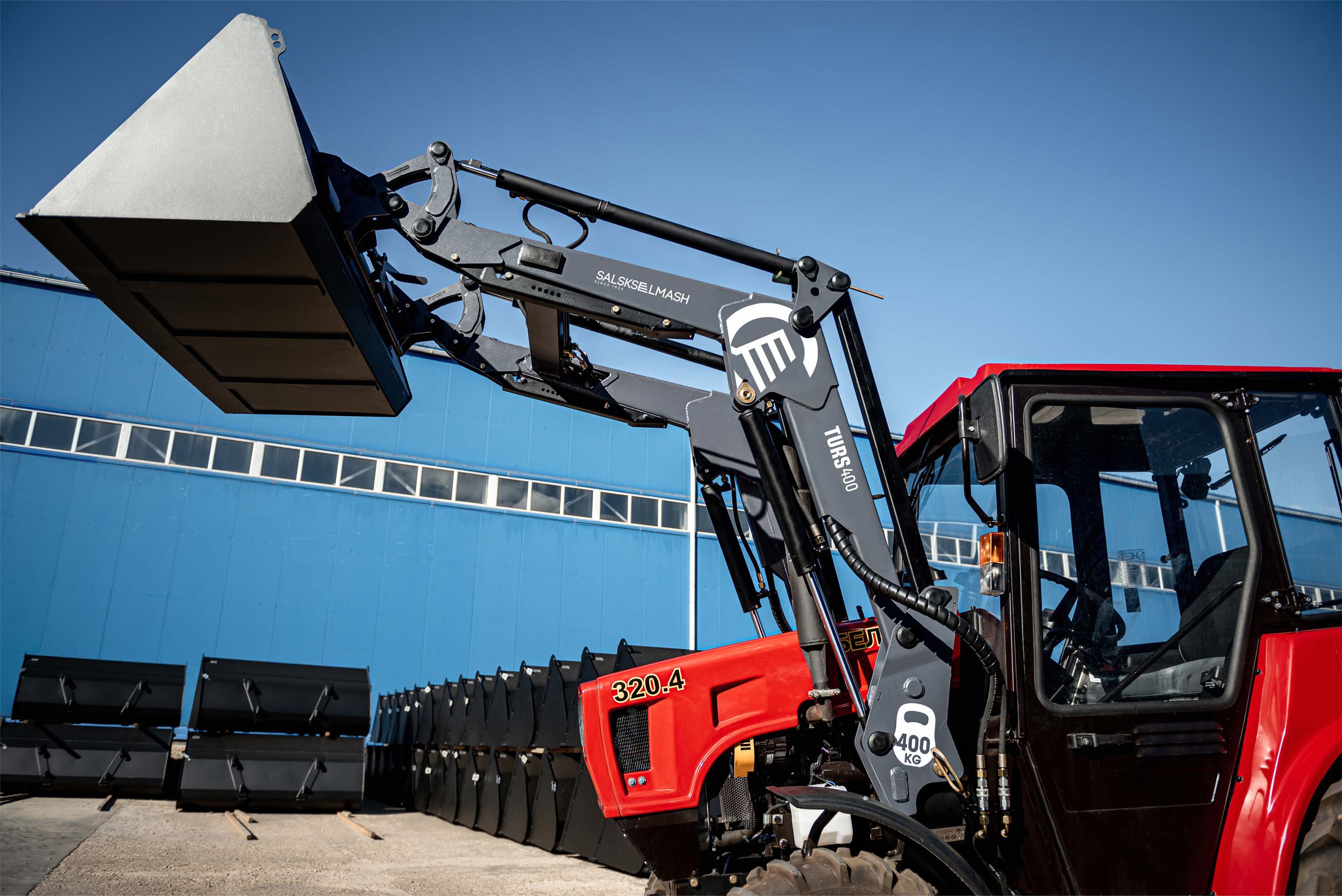 Погрузчик быстросъемный многофункциональный ТУРС-400 - фото 1