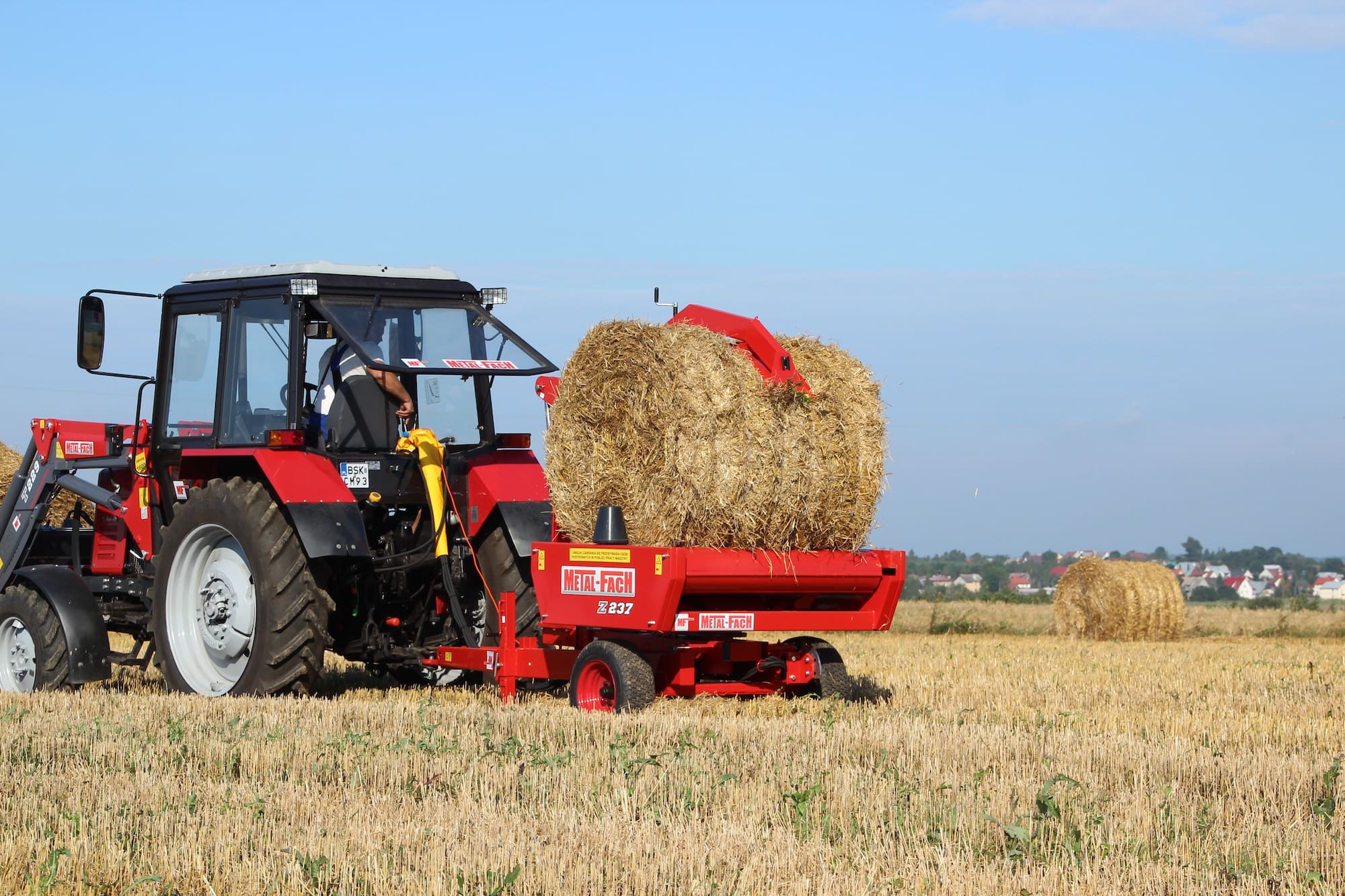 Обмотчик рулонов METAL-FACH Z-237 прицепной - фото 1
