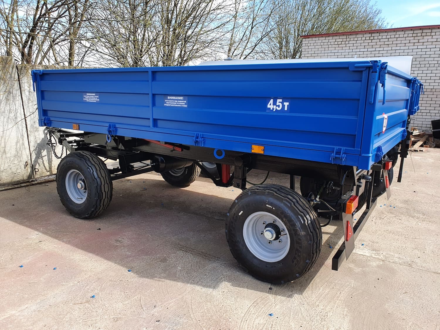 Прицеп тракторный самосвальный 2ПТС-4,5 - фото 1