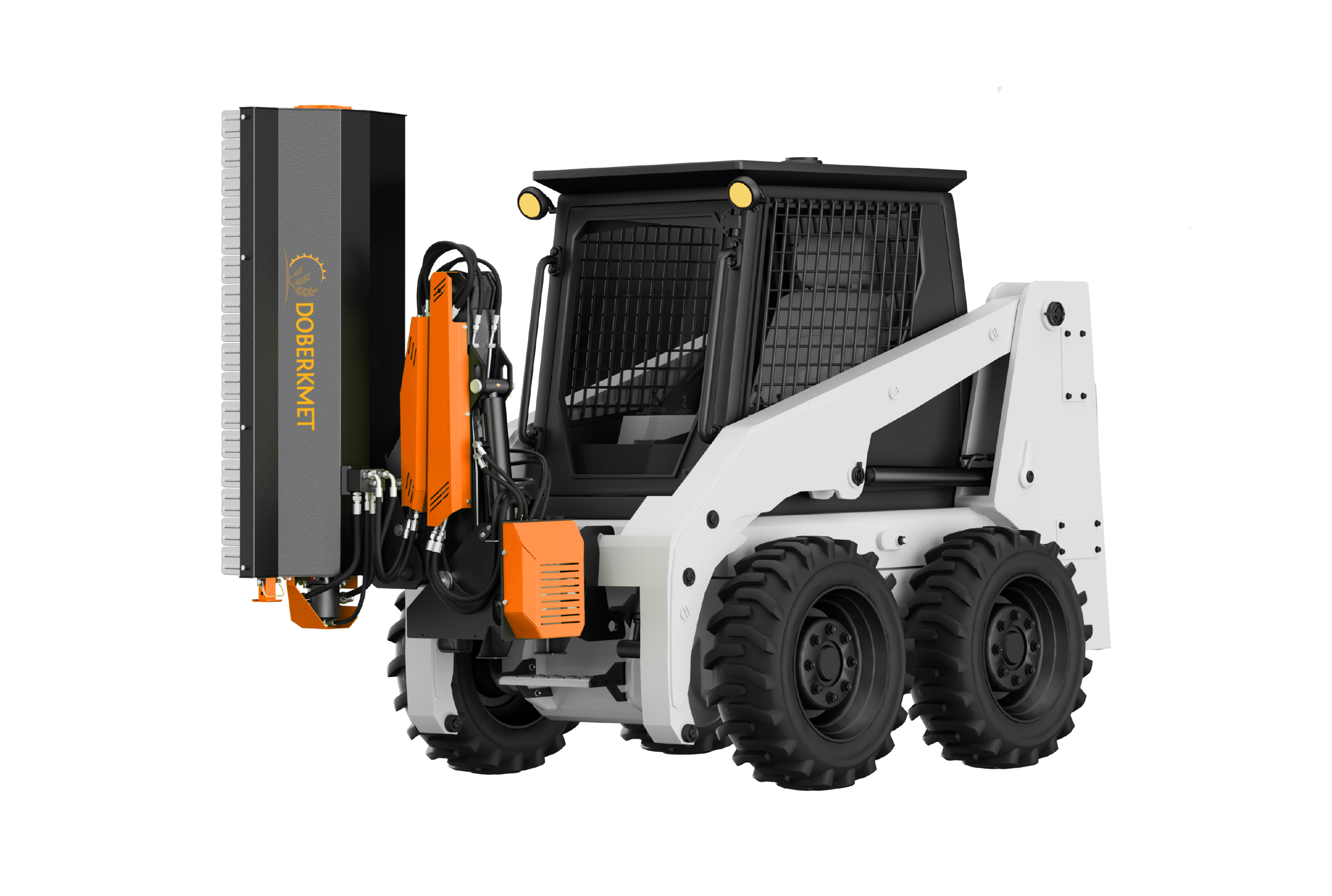 Манипуляторный-мульчер для погрузчика DKM 120 - фото 1