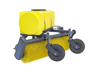 МК-7 Машина коммунальная щетка с поливом МКП  - фото 1